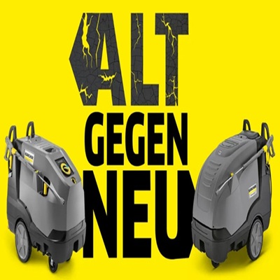 K&auml;rcher Alt gegen Neu