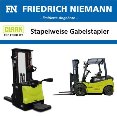 Clark stapelweise Gabelstapler