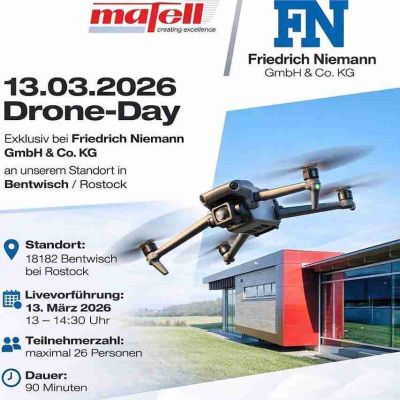 Mafell Drohnentag in Rostock