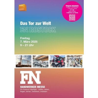 Einladung zur Messe Rostock am 07.03.2025
