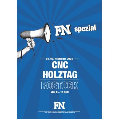 Einladung zum CNC Holztag in Rostock am 07.11.2024