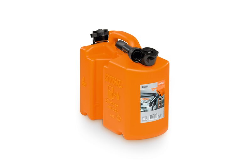 Stihl Kombikanister, orange für 5 Liter Kraftstoff und 8810111
