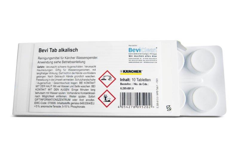 Kärcher RM Bevi Tab GBP 1x10 Tab alkalisch 6.295-891.0
