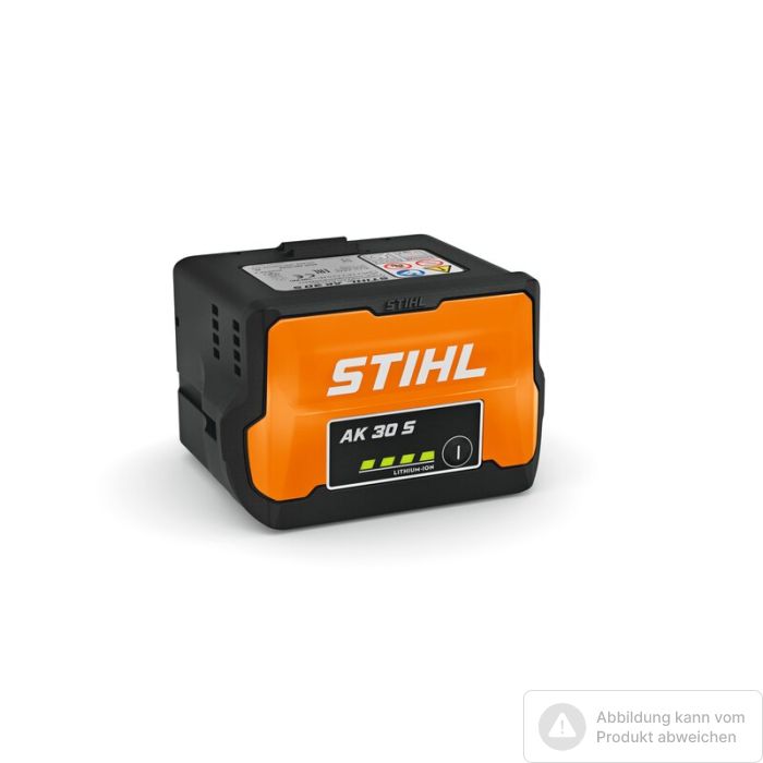 Bild von Stihl Akku AK 30 S, 180Wh, 1,3 kg Gewicht Bild von Stihl Akku AK 30 S, 180Wh, 1,3 kg Gewicht
