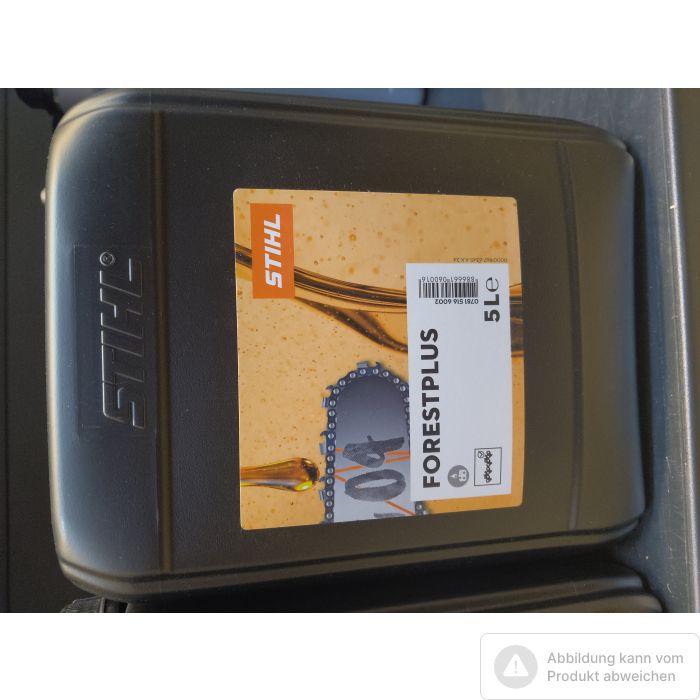 Foto von Stihl Sägekettenhaftöl ForestPlus 5 Liter Kanister Foto von Stihl Sägekettenhaftöl ForestPlus 5 Liter Kanister