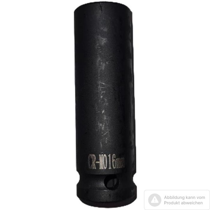 Bild von Tecfox Schlag-Steckschlüsseleinsatz 16 mm 1/2" Aufnahme, 78 mm lang Bild von Tecfox Schlag-Steckschlüsseleinsatz 16 mm 1/2" Aufnahme, 78 mm lang