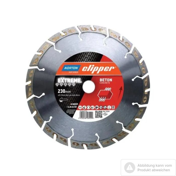 Bild von Norton Clipper Diamantscheibe Extreme Beton -450 Ø mm Bild von Norton Clipper Diamantscheibe Extreme Beton -450 Ø mm