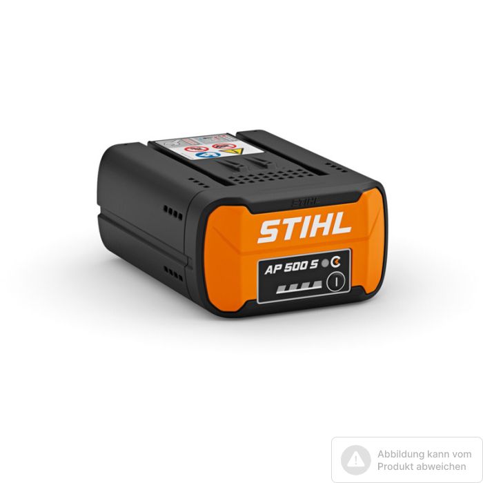 Foto von Stihl Akku AP 500 S 36 Volt, 337 Wh (9,33 Ah) Foto von Stihl Akku AP 500 S 36 Volt, 337 Wh (9,33 Ah)