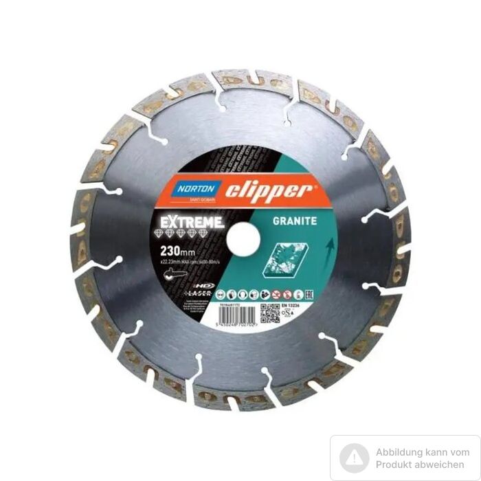 Bild von Norton Clipper Diamantscheibe Extreme Granit Ø900 Bild von Norton Clipper Diamantscheibe Extreme Granit Ø900