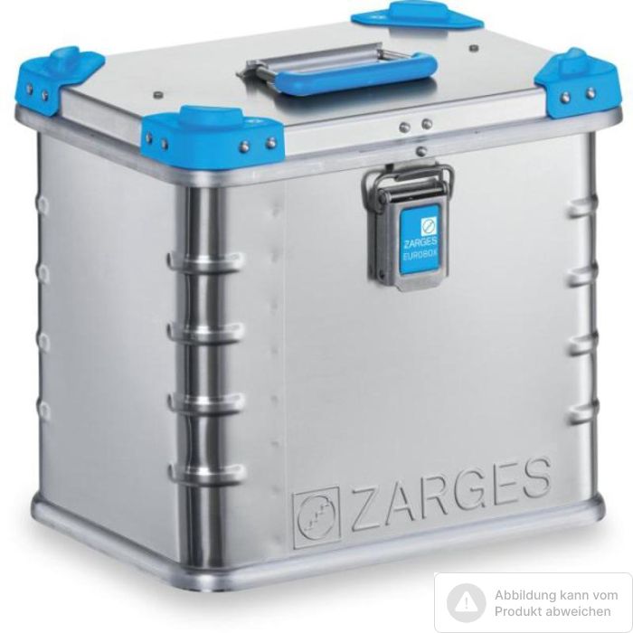 Bild von Zarges Alu-Eurobox, 27l, IM: 350x250x310mm geschäumte Deckeldichtung Bild von Zarges Alu-Eurobox, 27l, IM: 350x250x310mm geschäumte Deckeldichtung