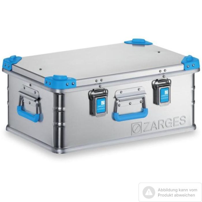 Foto von Zarges Alu-Eurobox, 42l, IM: 550x350x220mm geschäumte Deckeldichtung Foto von Zarges Alu-Eurobox, 42l, IM: 550x350x220mm geschäumte Deckeldichtung