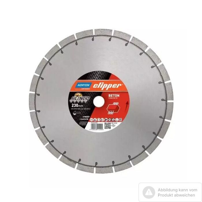 Bild von Norton Clipper Diamantscheibe Extreme Beton Silencio -300 Ø mm Bild von Norton Clipper Diamantscheibe Extreme Beton Silencio -300 Ø mm