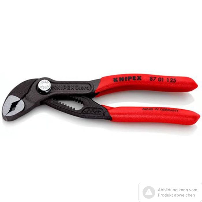 Bild von Knipex Wasserpumpenzange Cobra, 125 mm Bild von Knipex Wasserpumpenzange Cobra, 125 mm
