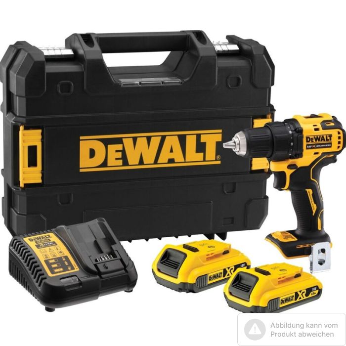 Foto von Dewalt Akku-Bohrschrauber DCD708D2T 18 V im T-STAK 65Nm Foto von Dewalt Akku-Bohrschrauber DCD708D2T 18 V im T-STAK 65Nm