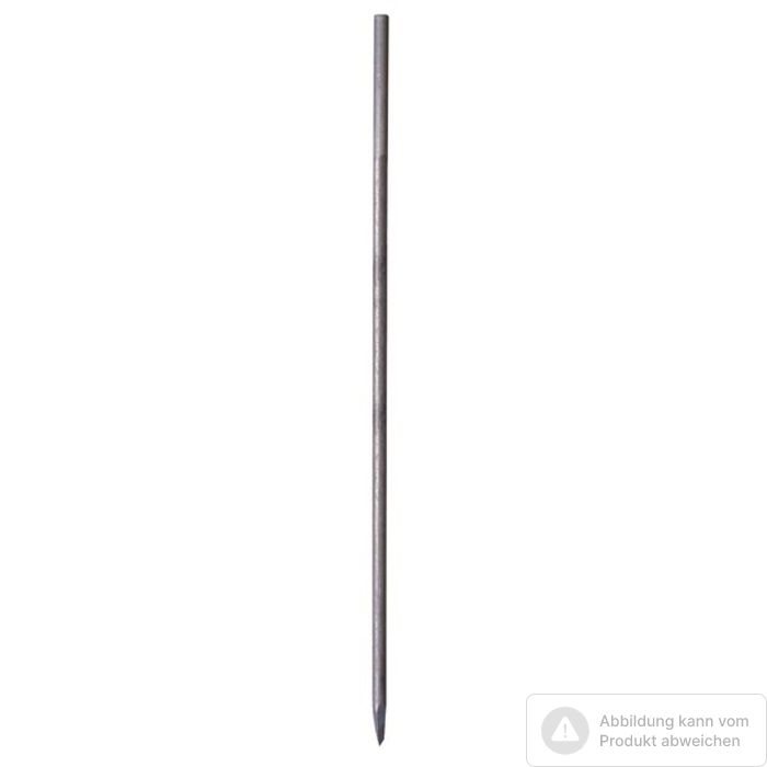 Foto von Müba Schnurnagel Länge = 0,80 m 16mm Rundstahl, geschmiedete Spitze Foto von Müba Schnurnagel Länge = 0,80 m 16mm Rundstahl, geschmiedete Spitze
