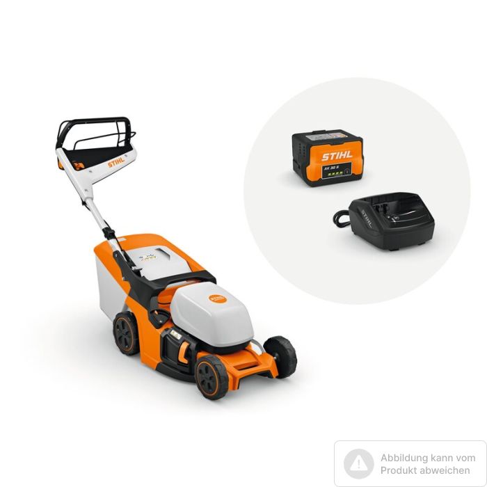 Bild von Stihl Akku-Rasenmäher RMA 443 V Set mit Akku AK 30 S und Ladegerät AL 101 Bild von Stihl Akku-Rasenmäher RMA 443 V Set mit Akku AK 30 S und Ladegerät AL 101