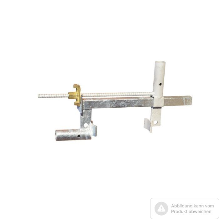 Bild von müba-HV-Pfostenzwinge 400, zur Aufnahme von Geländerpfosten, Klemmbereich 0-40 cm, verzinkt Bild von müba-HV-Pfostenzwinge 400, zur Aufnahme von Geländerpfosten, Klemmbereich 0-40 cm, verzinkt