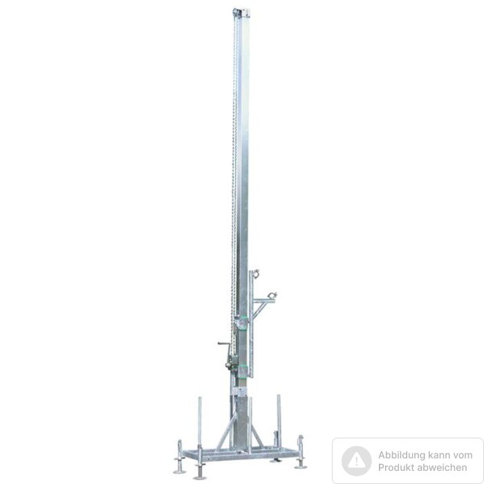 Foto von Müba Standmast für Kabelbrücke, kpl. mit Sicherheitsbremskurbel Foto von Müba Standmast für Kabelbrücke, kpl. mit Sicherheitsbremskurbel