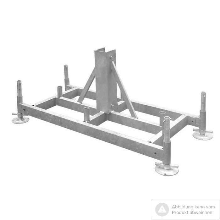 Foto von Müba Standfuß für Kabelbrücke, verzinkt Foto von Müba Standfuß für Kabelbrücke, verzinkt