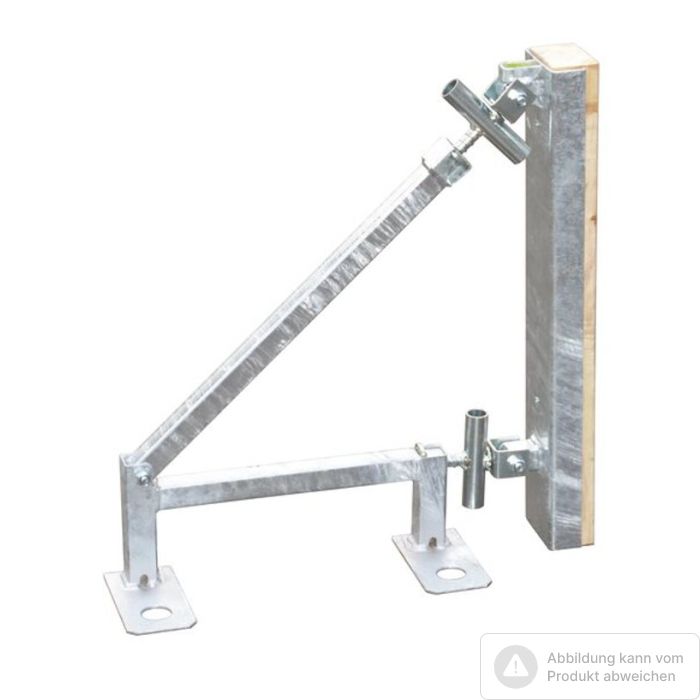 Foto von Müba Abschalstütze mit Spindeln verzinkt, mit 2 verzinkten Erdnägeln Foto von Müba Abschalstütze mit Spindeln verzinkt, mit 2 verzinkten Erdnägeln