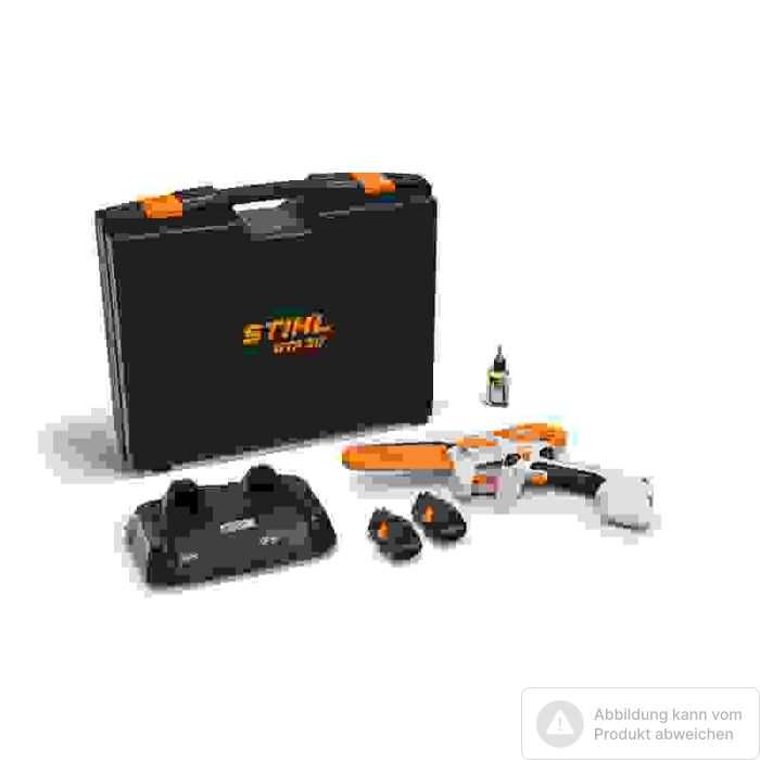 Bild von Stihl Akku Gehölzschneider GTA 30 Set mit 2 Akkus AS 2 und Schnellladegerät AL 5-2 Bild von Stihl Akku Gehölzschneider GTA 30 Set mit 2 Akkus AS 2 und Schnellladegerät AL 5-2
