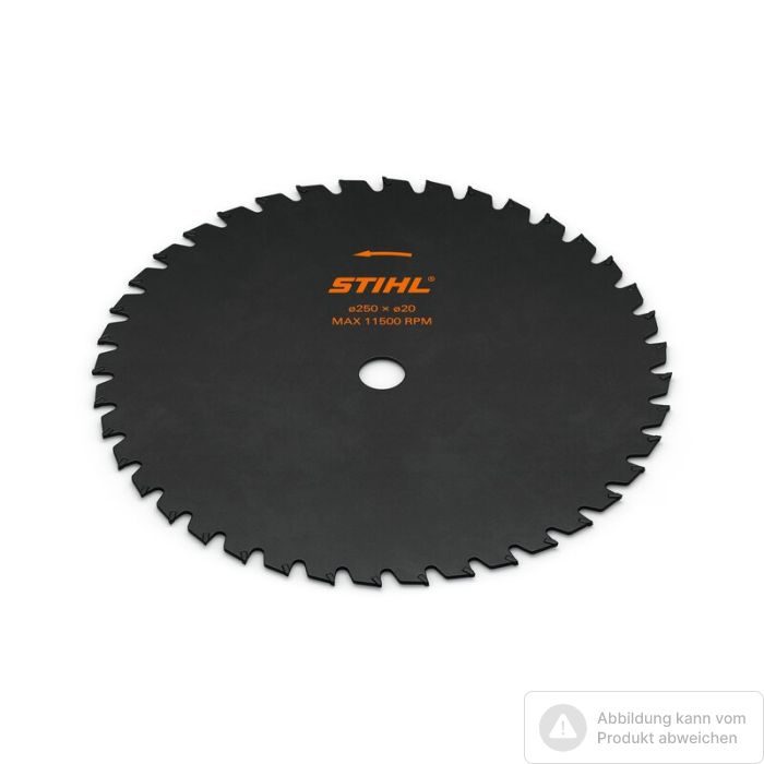 Foto von Stihl Grasschneideblatt 40 Zähne, 250 mm Foto von Stihl Grasschneideblatt 40 Zähne, 250 mm