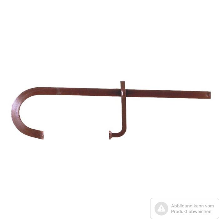 Foto von Müba Betonzwinge Schallänge L = 1000 mm Aus Flachstahl 40 x 8 mm, lackiert Foto von Müba Betonzwinge Schallänge L = 1000 mm Aus Flachstahl 40 x 8 mm, lackiert