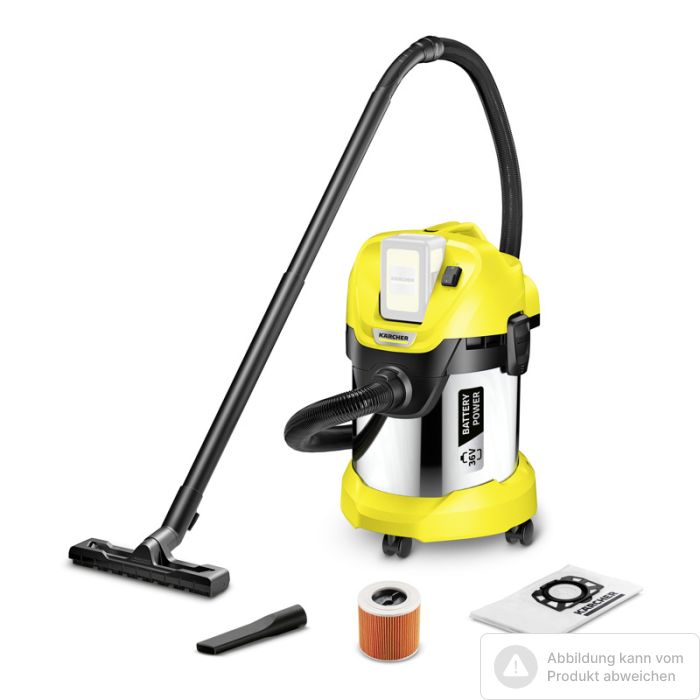Bild von Kärcher Akku-Nass-/ Trockensauger WD 3 Battery Premium Bild von Kärcher Akku-Nass-/ Trockensauger WD 3 Battery Premium
