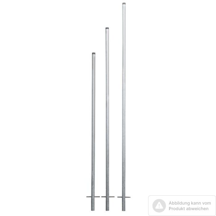 Bild von Müba Rohrpfosten verzinkt L= 3,00 m, D= 60 mm Bild von Müba Rohrpfosten verzinkt L= 3,00 m, D= 60 mm
