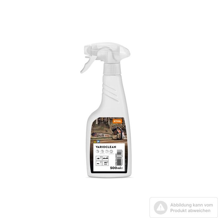 Foto von Stihl Varioclean 5L Kanister, entfernt Öl / Bio-Öl / Harz / Schmutz / Grasflecken Foto von Stihl Varioclean 5L Kanister, entfernt Öl / Bio-Öl / Harz / Schmutz / Grasflecken