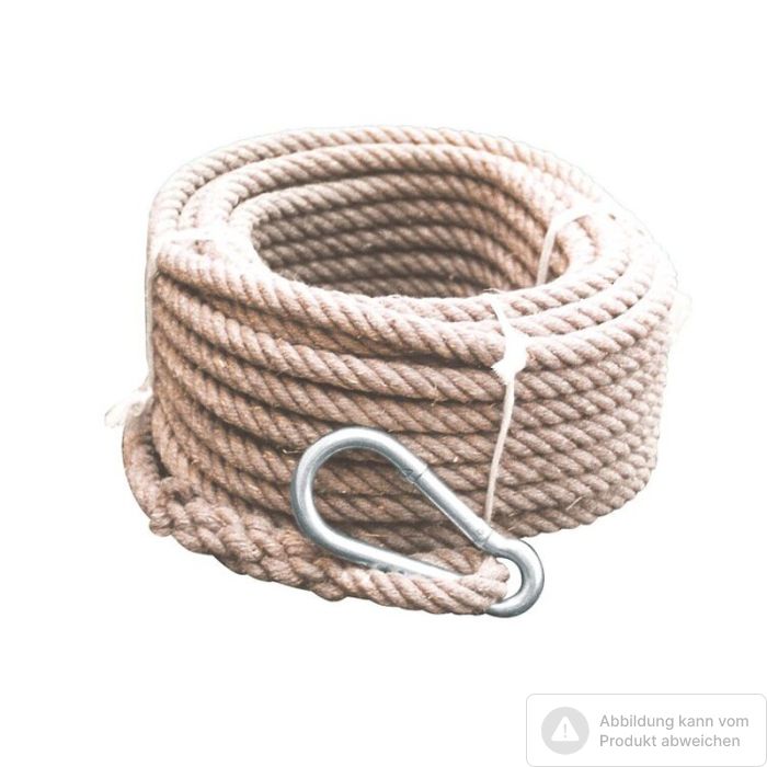 Bild von Müba Seil L= 25m mit Karabinerhaken Bild von Müba Seil L= 25m mit Karabinerhaken