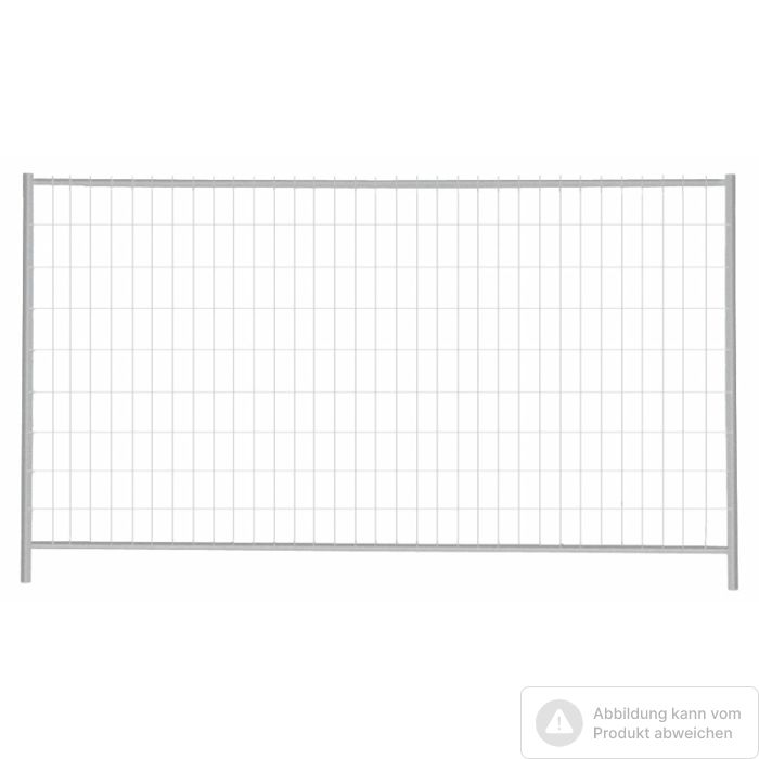 Bild von Müba Mobilzaun Typ S, feuerverzinkt 3,5 x 2,0 m Bild von Müba Mobilzaun Typ S, feuerverzinkt 3,5 x 2,0 m
