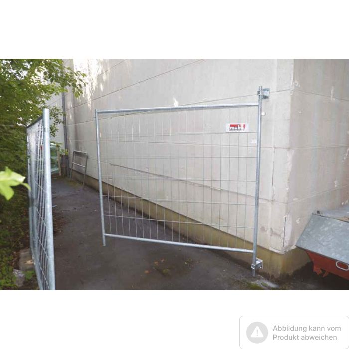 Foto von Müba Wandhalter für Bauzaun ( 2-teilig) Foto von Müba Wandhalter für Bauzaun ( 2-teilig)