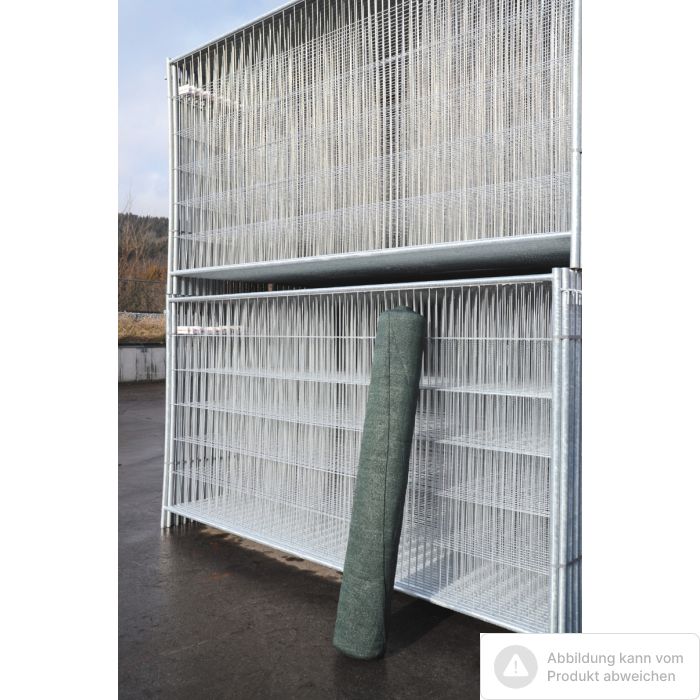 Bild von Müba Bauzaunnetz 50 m auf Rolle grün Bild von Müba Bauzaunnetz 50 m auf Rolle grün