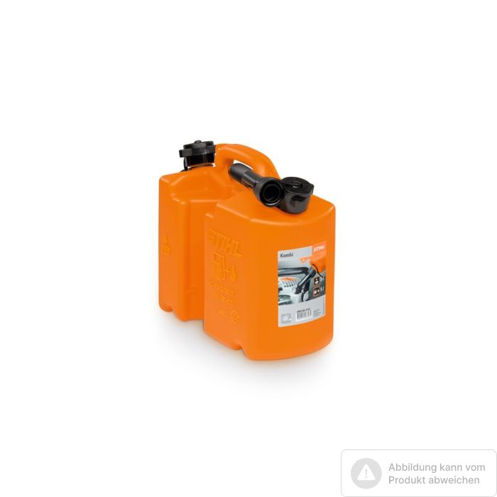 Foto von Stihl Kombikanister, orange für 5 Liter Kraftstoff und