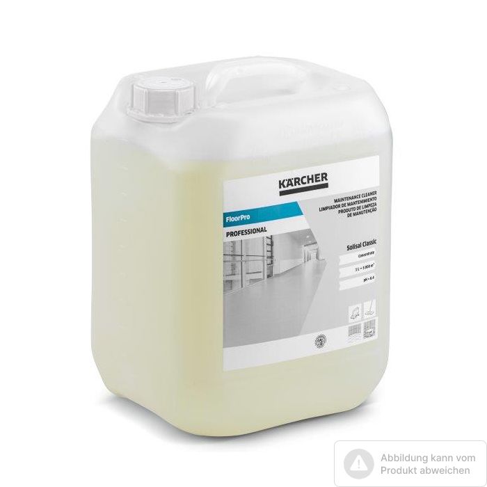 Foto von Kärcher FloorPro Unterhaltsreiniger Solisal Classic 10 l Foto von Kärcher FloorPro Unterhaltsreiniger Solisal Classic 10 l
