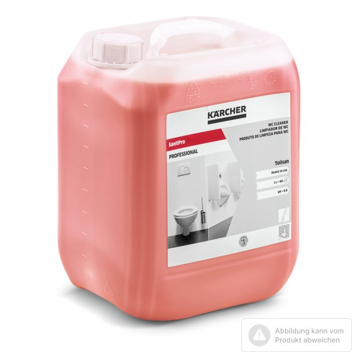 Foto von Kärcher SanitPro WC-Reiniger Tolisan, 10l Foto von Kärcher SanitPro WC-Reiniger Tolisan, 10l
