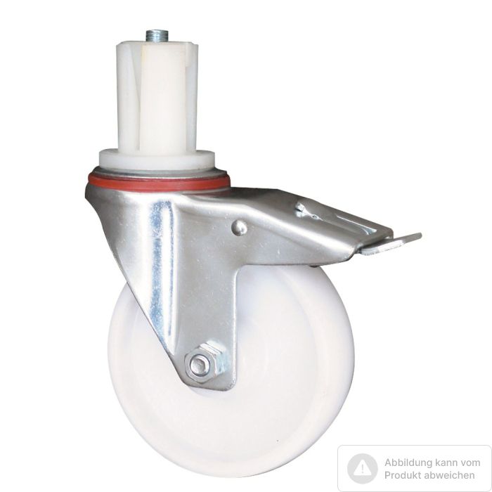Bild von Müba Rollenfuß für Torelement und Bauzaunzelt. Bild von Müba Rollenfuß für Torelement und Bauzaunzelt.
