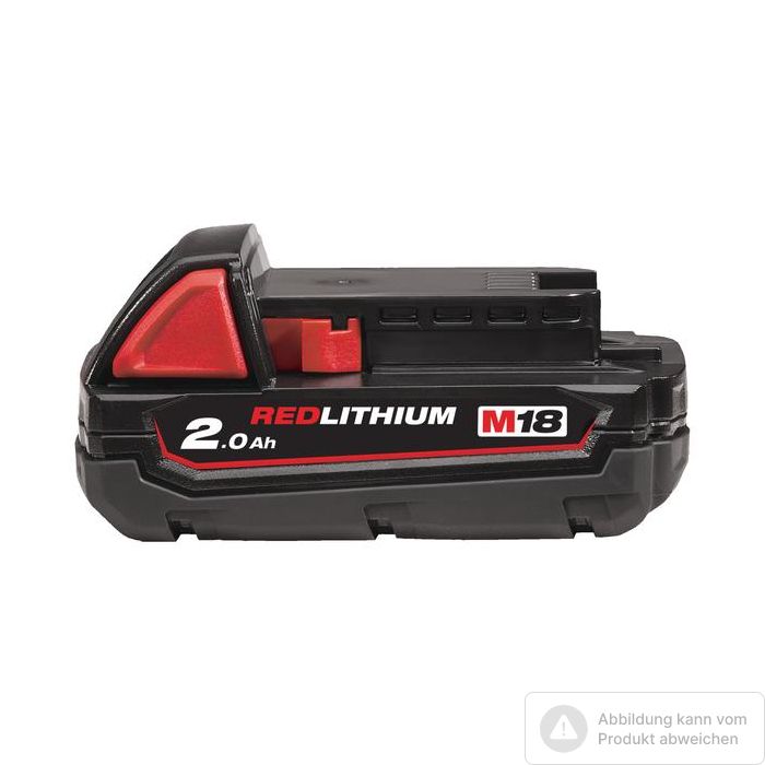 Bild von Milwaukee Akku M18 2,0 Ah Bild von Milwaukee Akku M18 2,0 Ah
