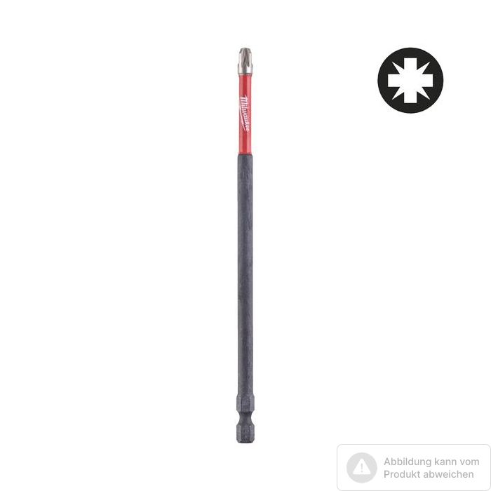 Bild von Milwaukee Schrauberbit Shockwave PZ3 150 mm Bild von Milwaukee Schrauberbit Shockwave PZ3 150 mm