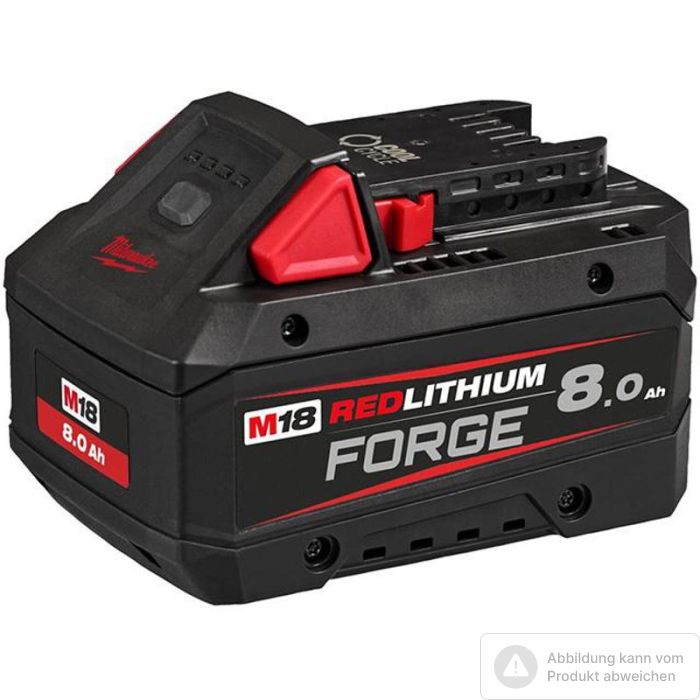 Foto von Milwaukee M18 Forge Akku 8,0 Ah Foto von Milwaukee M18 Forge Akku 8,0 Ah