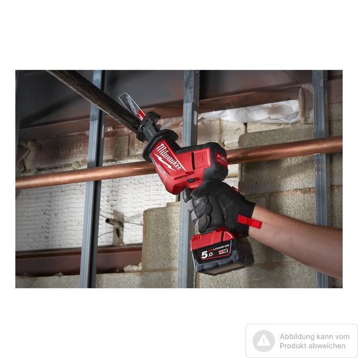 Foto von Milwaukee Akku-Kompakt Säbelsäge M18 FHZ-0X für 18V Akkus, ohne Akkus, ohne Ladegerät, Foto von Milwaukee Akku-Kompakt Säbelsäge M18 FHZ-0X für 18V Akkus, ohne Akkus, ohne Ladegerät,