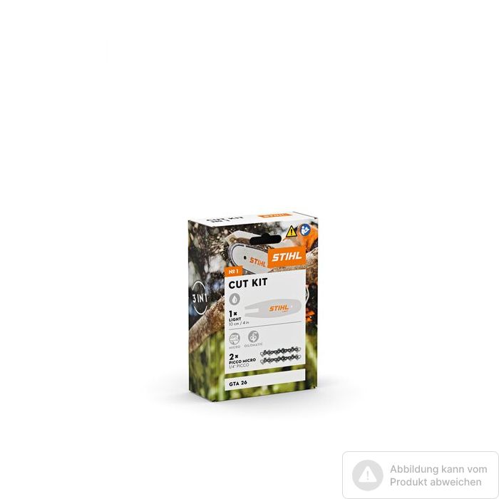 Bild von STIHL Cut Kit 1 / 10 cm/1/4"P, 71 PM3 für GTA 26 Bild von STIHL Cut Kit 1 / 10 cm/1/4"P, 71 PM3 für GTA 26