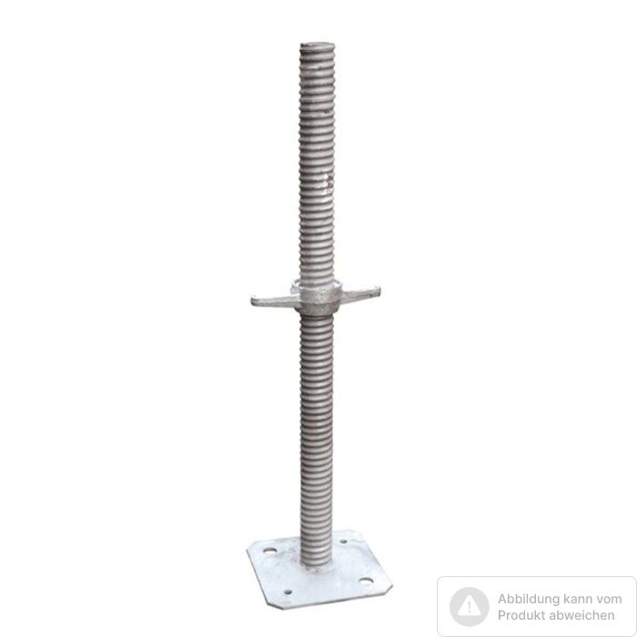 Bild von Müba Fußspindel Länge: 50 cm / Ø 38 mm verzinkt Bild von Müba Fußspindel Länge: 50 cm / Ø 38 mm verzinkt