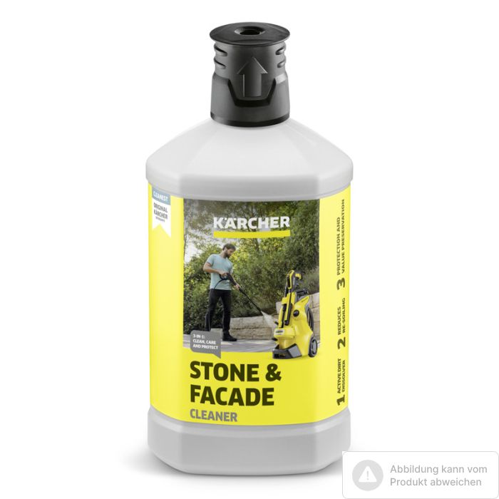 Bild von Kärcher Stein- u. Fassadenreiniger 3-in-1, 1L Bild von Kärcher Stein- u. Fassadenreiniger 3-in-1, 1L