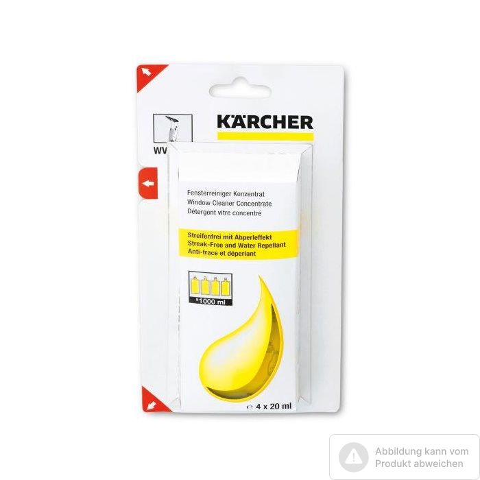 Foto von Kärcher Glasreiniger-Konzentrat RM 503, 4 x 20 ml