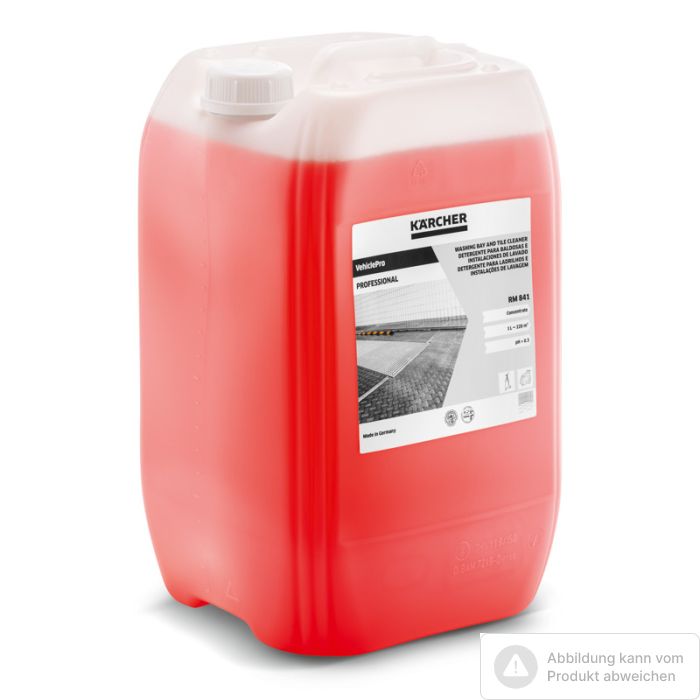 Foto von Kärcher VehiclePro Waschhallen- und Fliesenreiniger RM 841, 20l