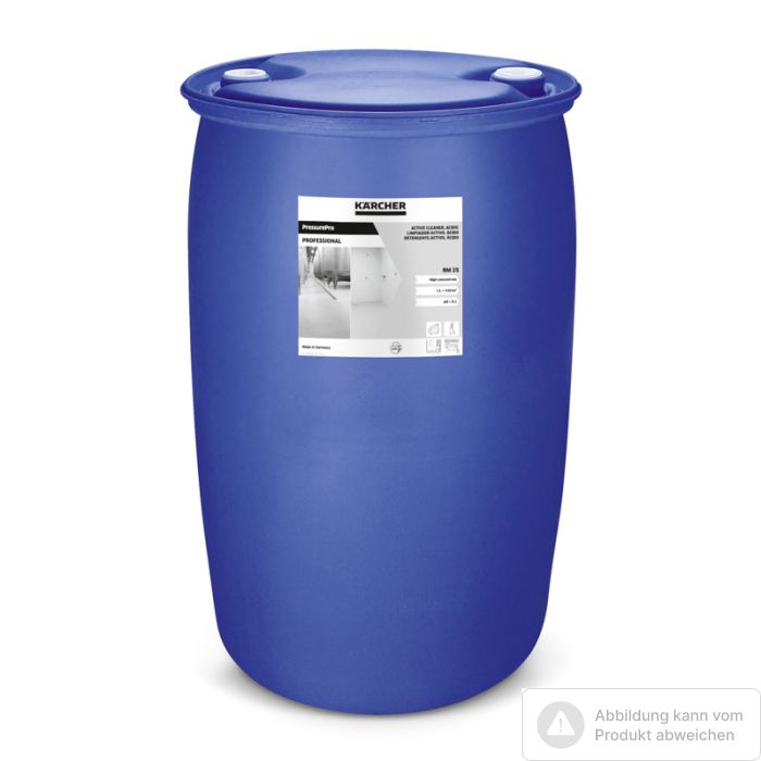 Foto von Kärcher PressurePro Aktivreiniger, sauer RM 25, 200l Foto von Kärcher PressurePro Aktivreiniger, sauer RM 25, 200l