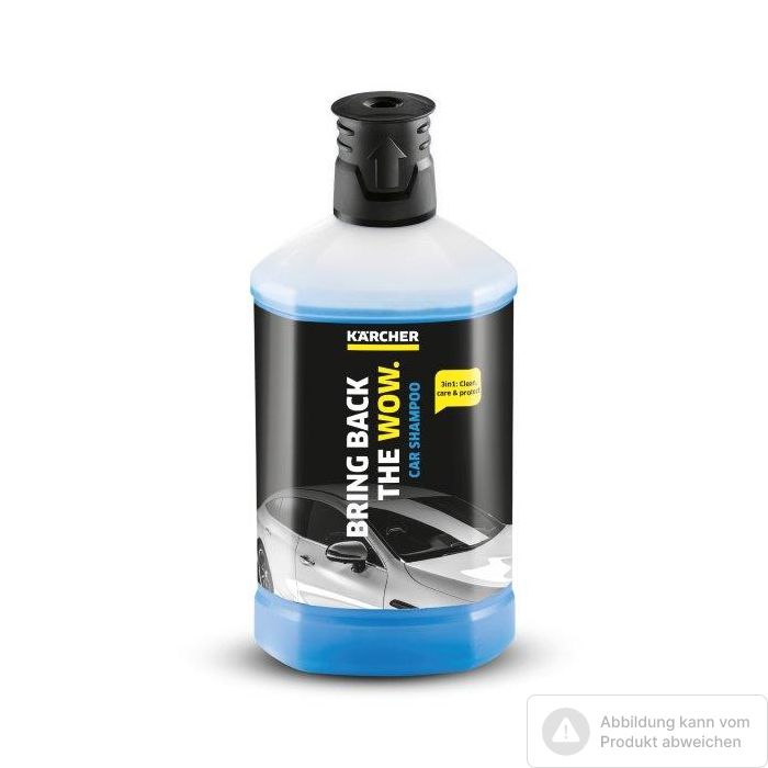 Foto von Kärcher Autoshampoo 3-in-1, 1L Foto von Kärcher Autoshampoo 3-in-1, 1L