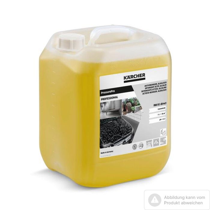 Bild von Kärcher RM 81 direct** 10l Aktivreiniger, alkali Bild von Kärcher RM 81 direct** 10l Aktivreiniger, alkali